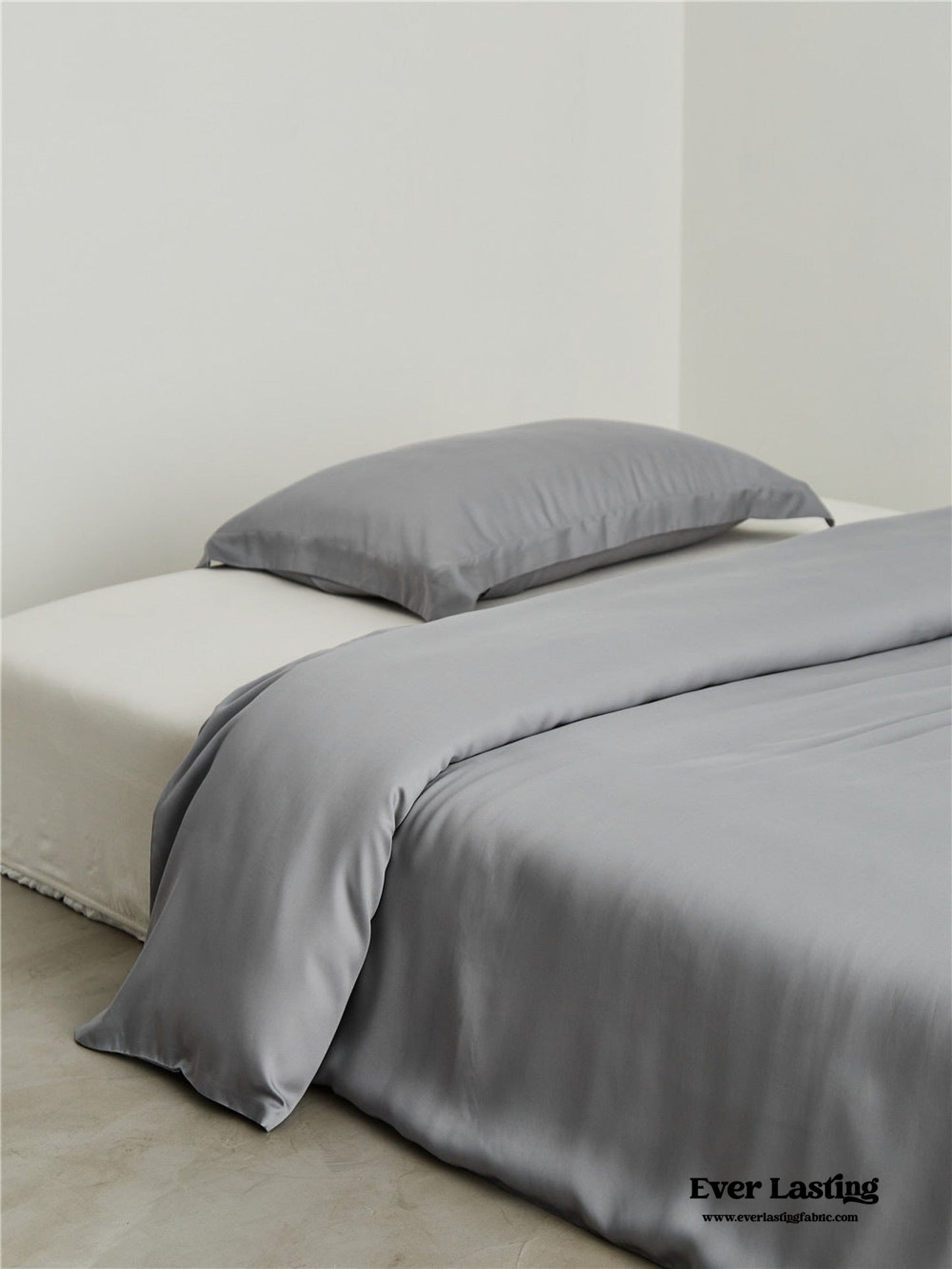 Silky Solid Tencel Duvet Cover