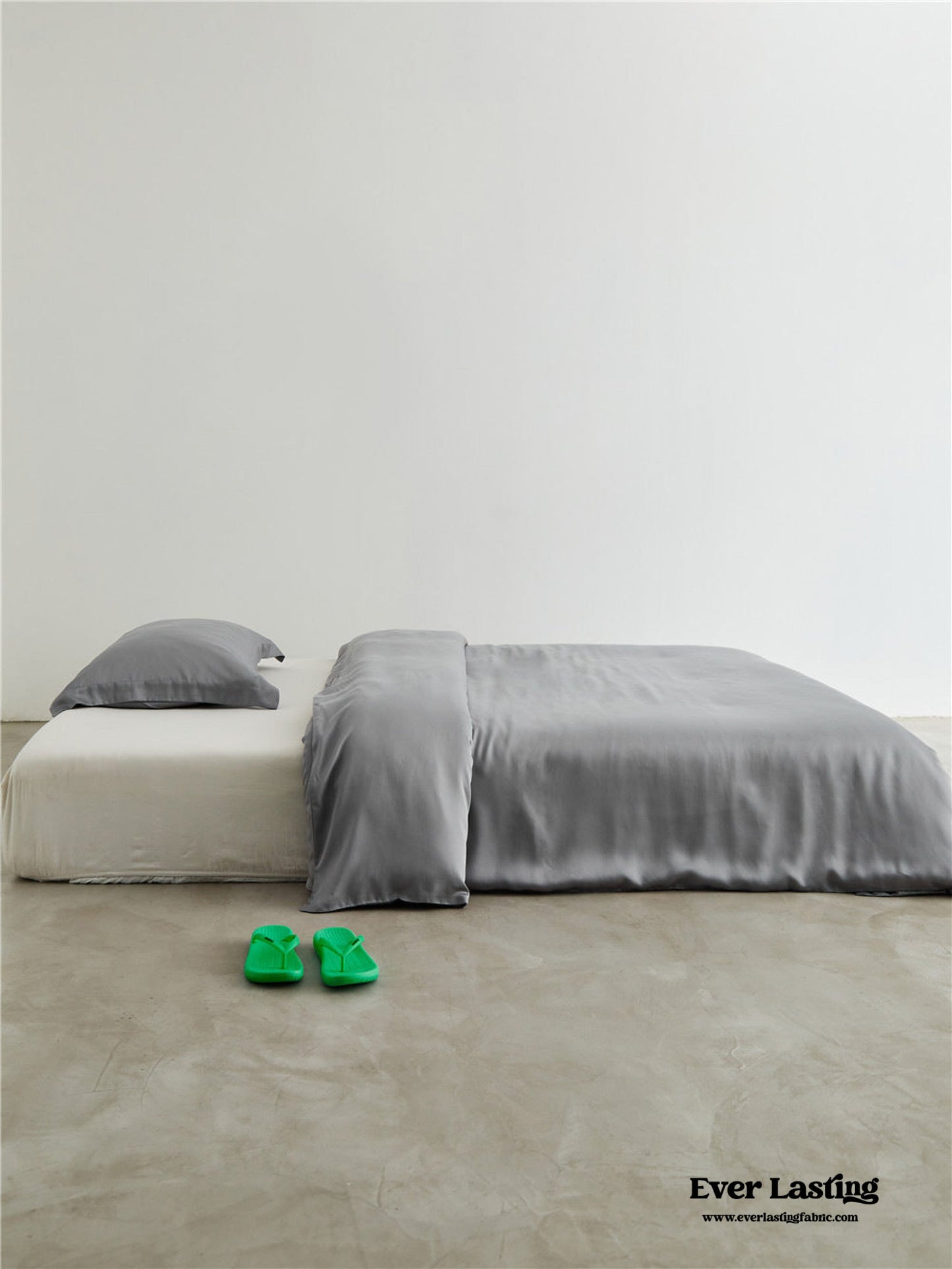 Silky Solid Tencel Duvet Cover