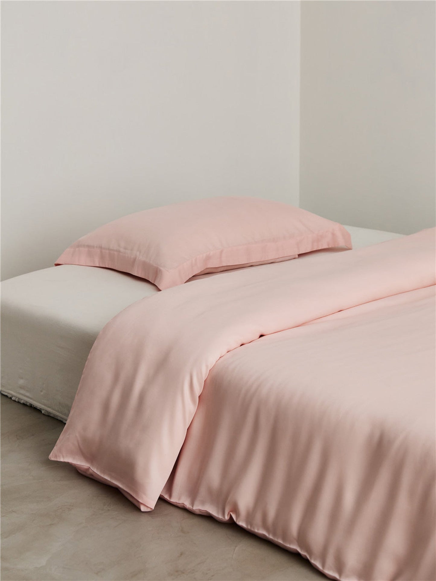 Silky Solid Tencel Duvet Cover