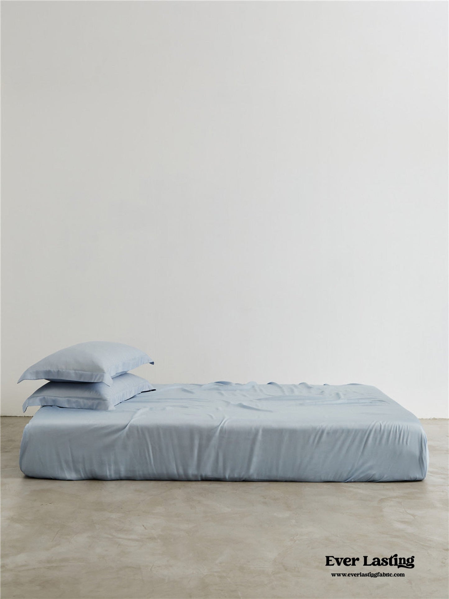 Silky Solid Tencel Sheet / Blue