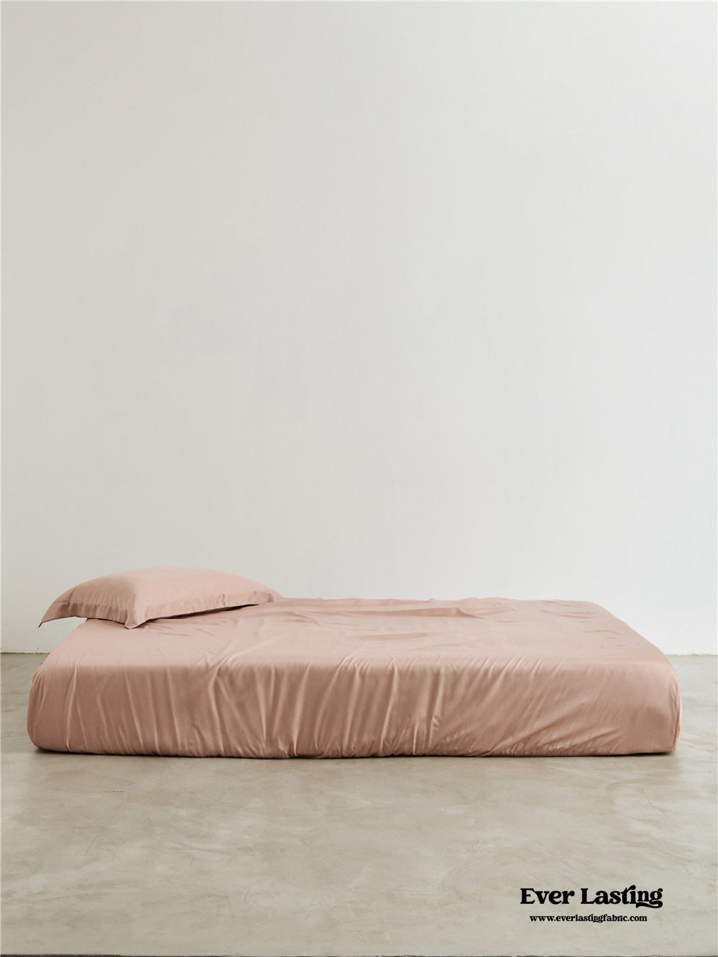 Silky Solid Tencel Sheet / Blue