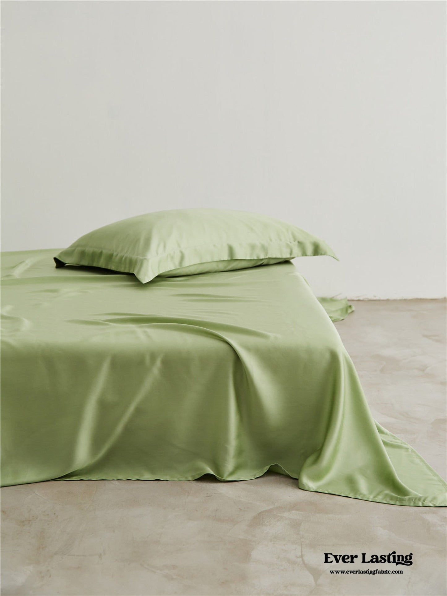 Silky Solid Tencel Sheet / Pink