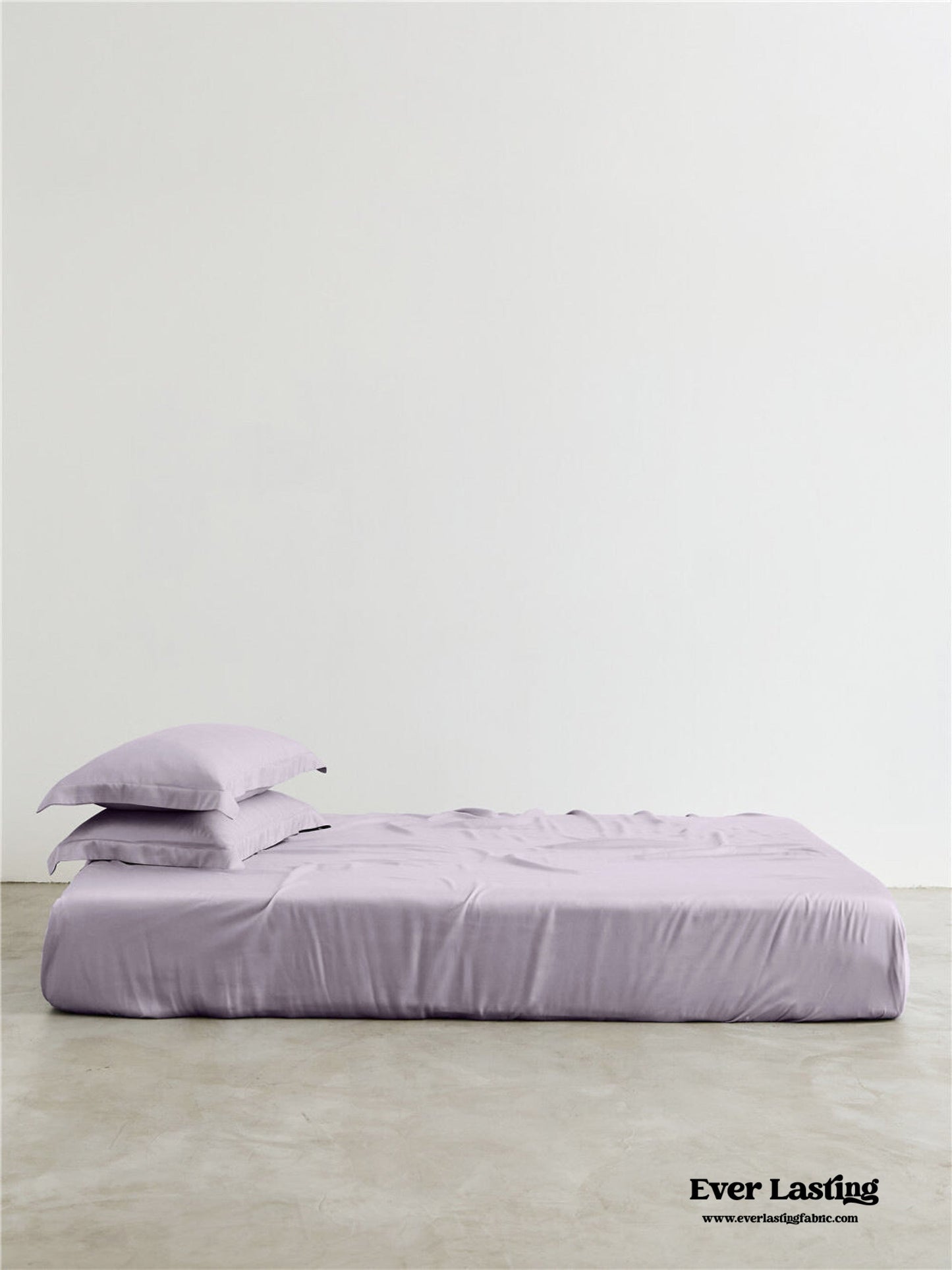 Silky Solid Tencel Sheet / Pink