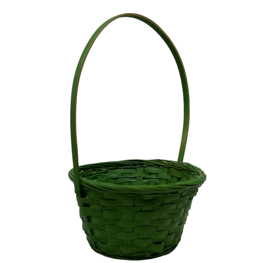Bamboo Handle Basket