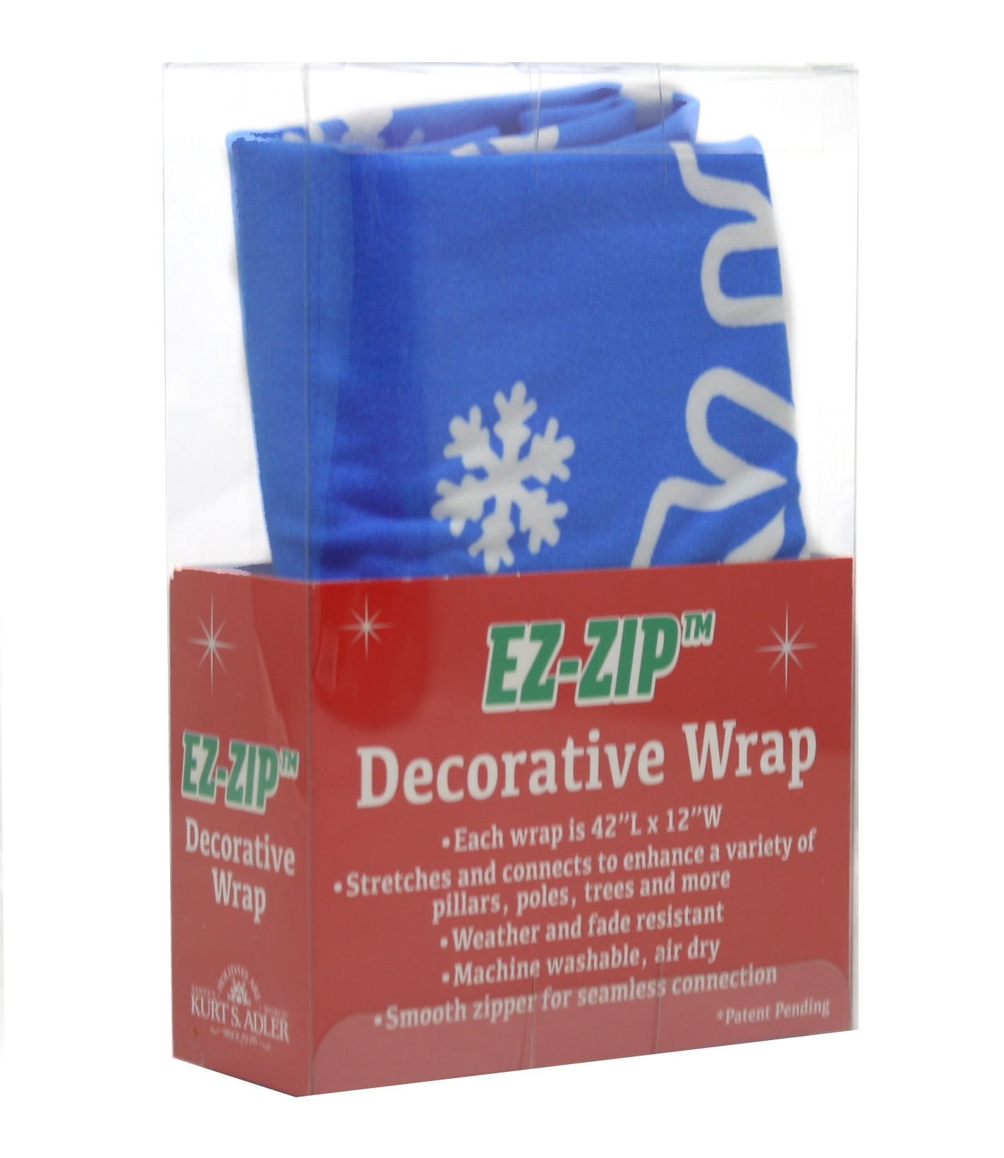 Ez-Zip Decorative Sleeves - Snowflake