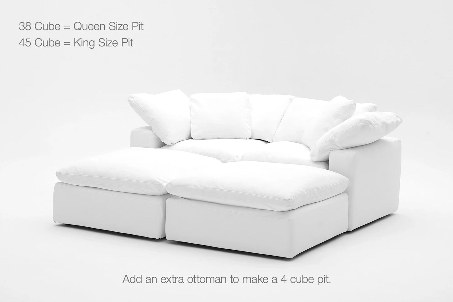 3-Cube Lover's Chaise