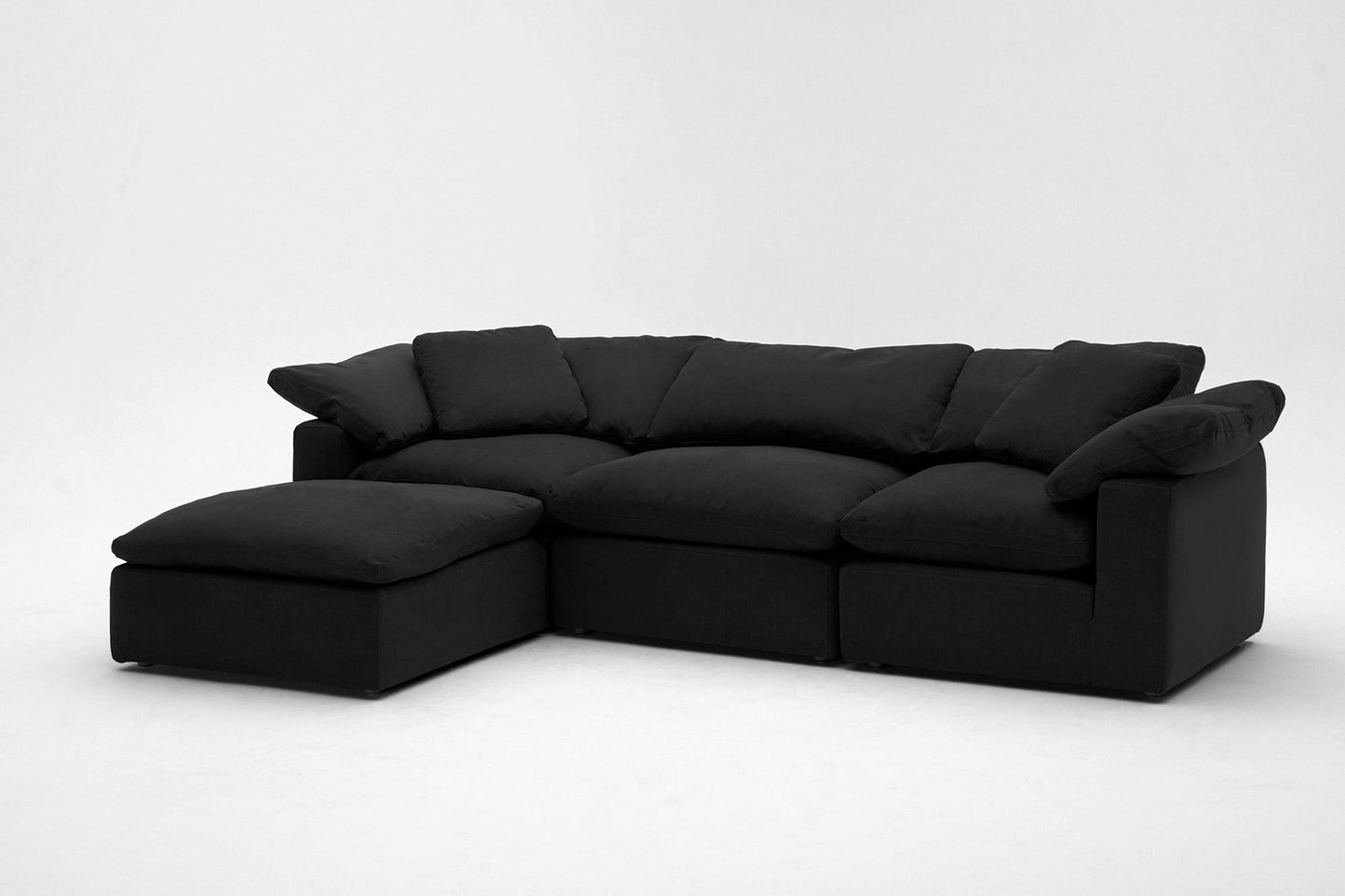 4-Cube Modular Sectional Chaise