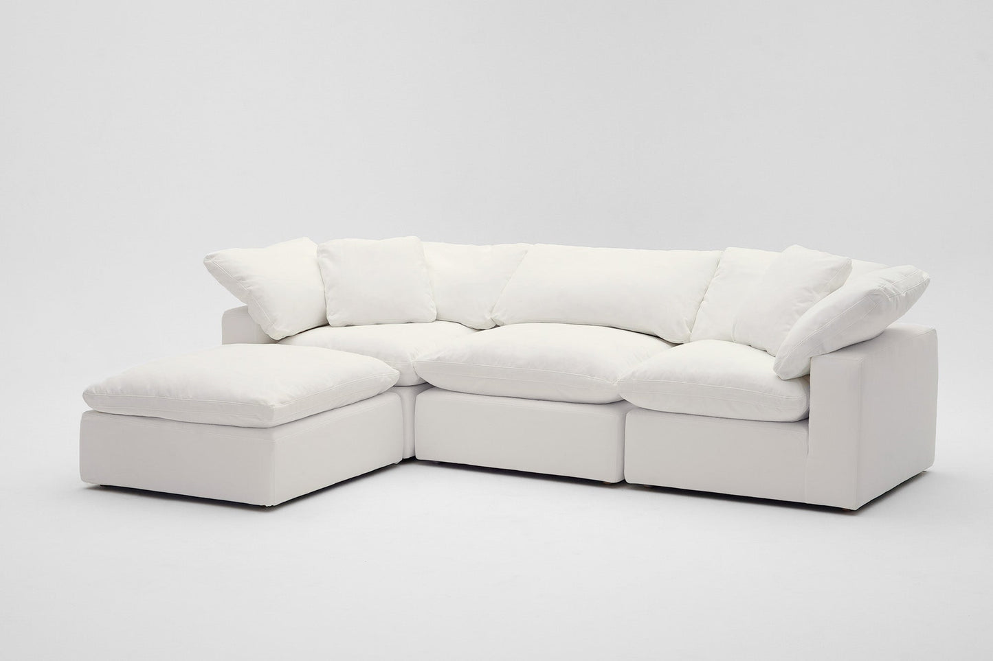 4-Cube Modular Sectional Chaise