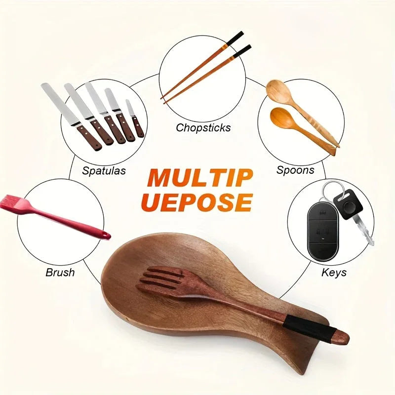 Spoon Holder - Modern Wooden Small