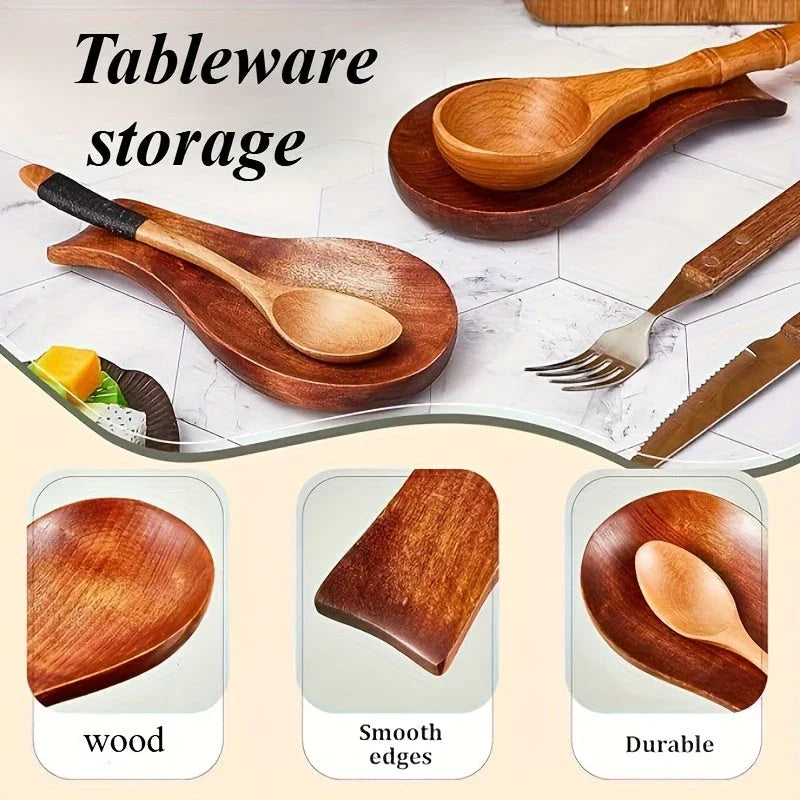 Spoon Holder - Modern Wooden Small