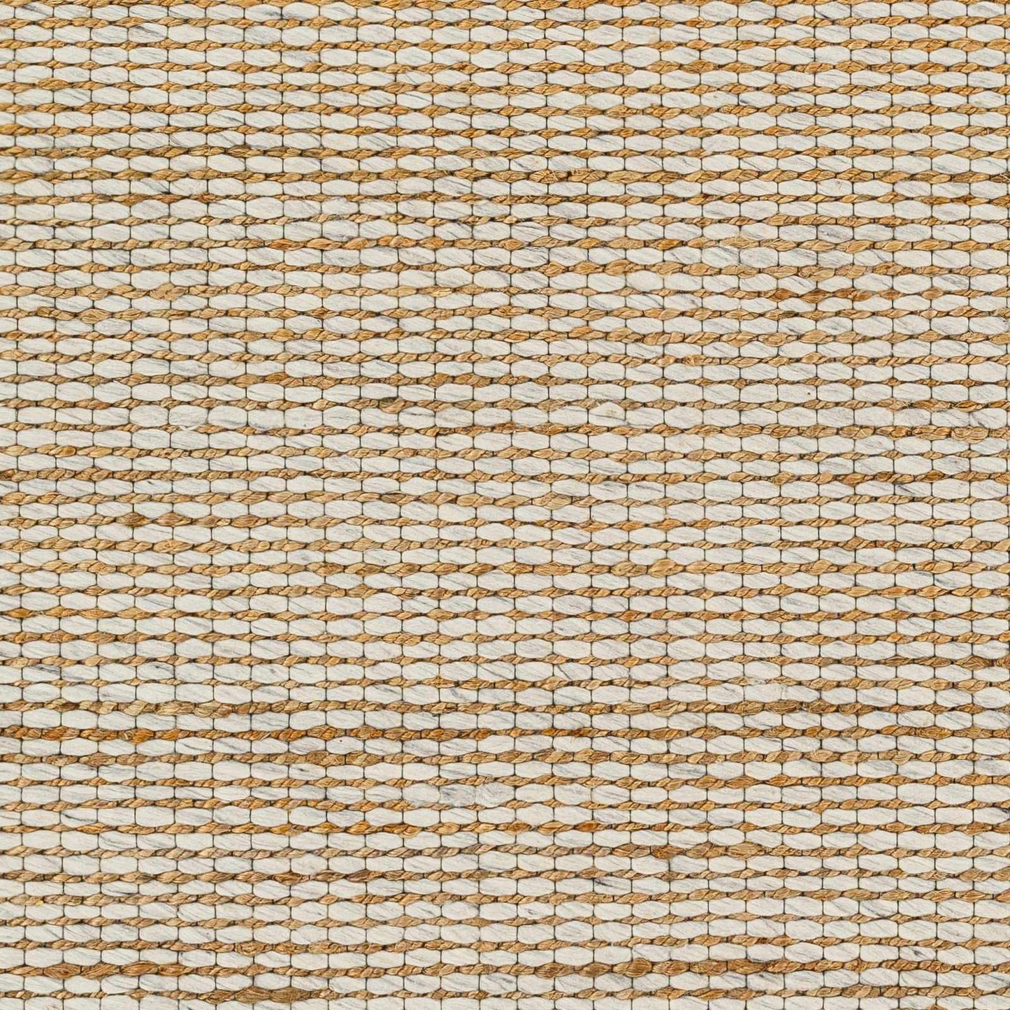 Riki Cream Jute-Wool Blend Rug
