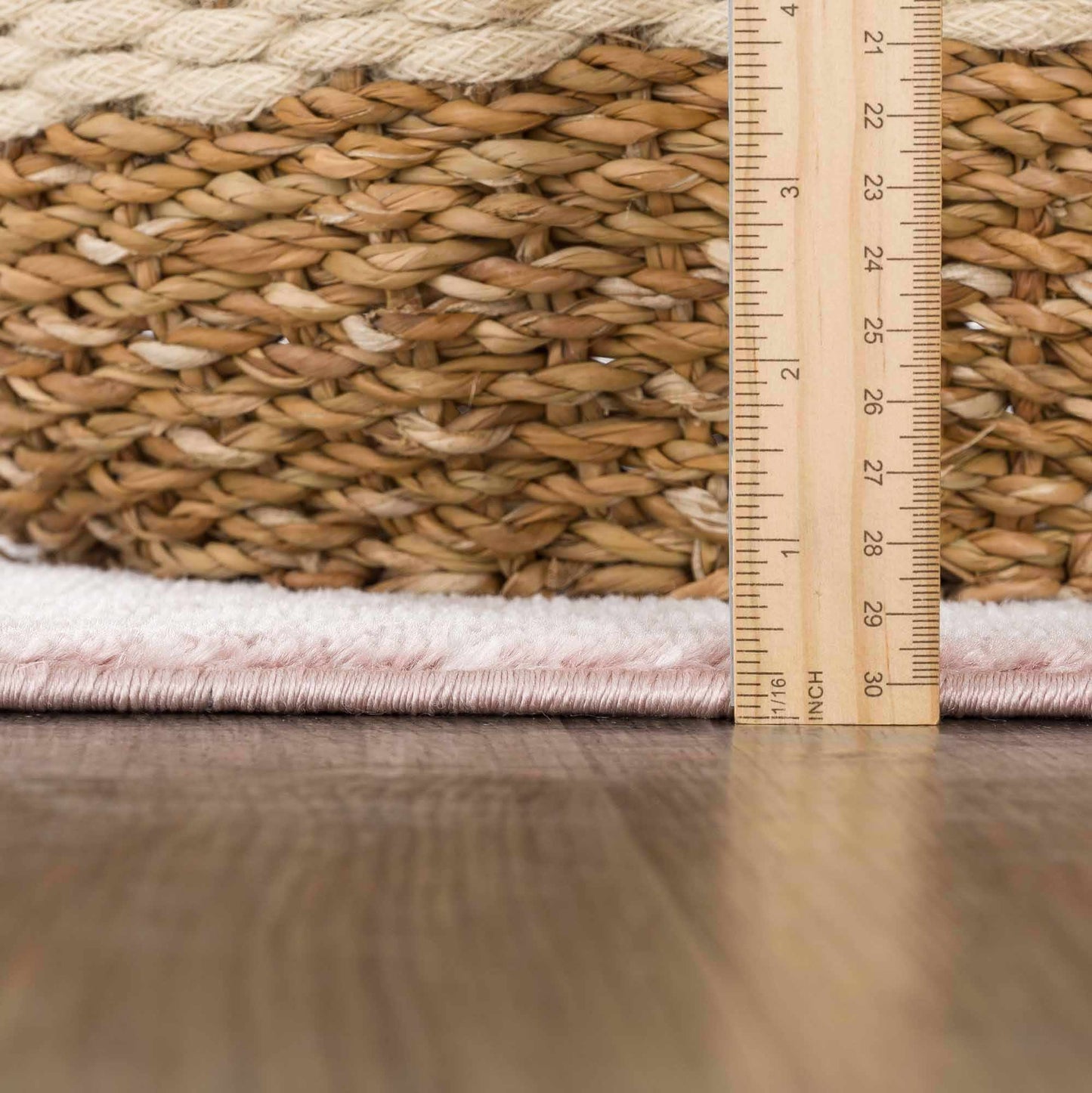 Kandos Blush & Light Pink Area Rug