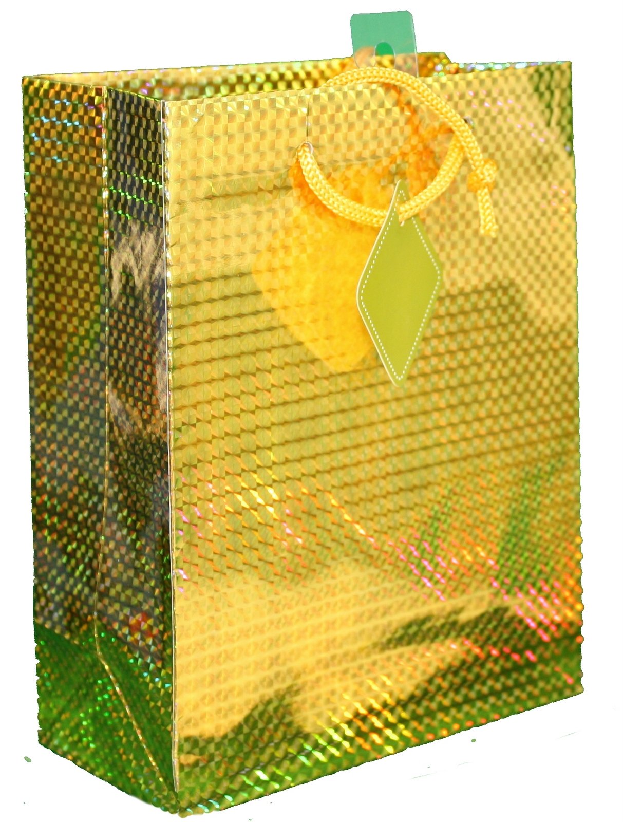 Prismatic Gift Bags - Gold Large
