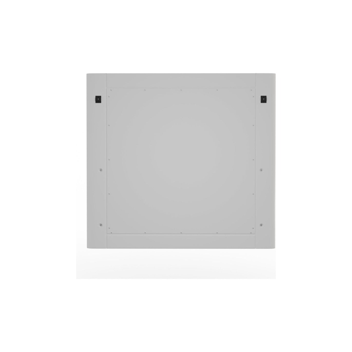 Back view of the Stapleton Mirror, showcasing sturdy construction and design details.