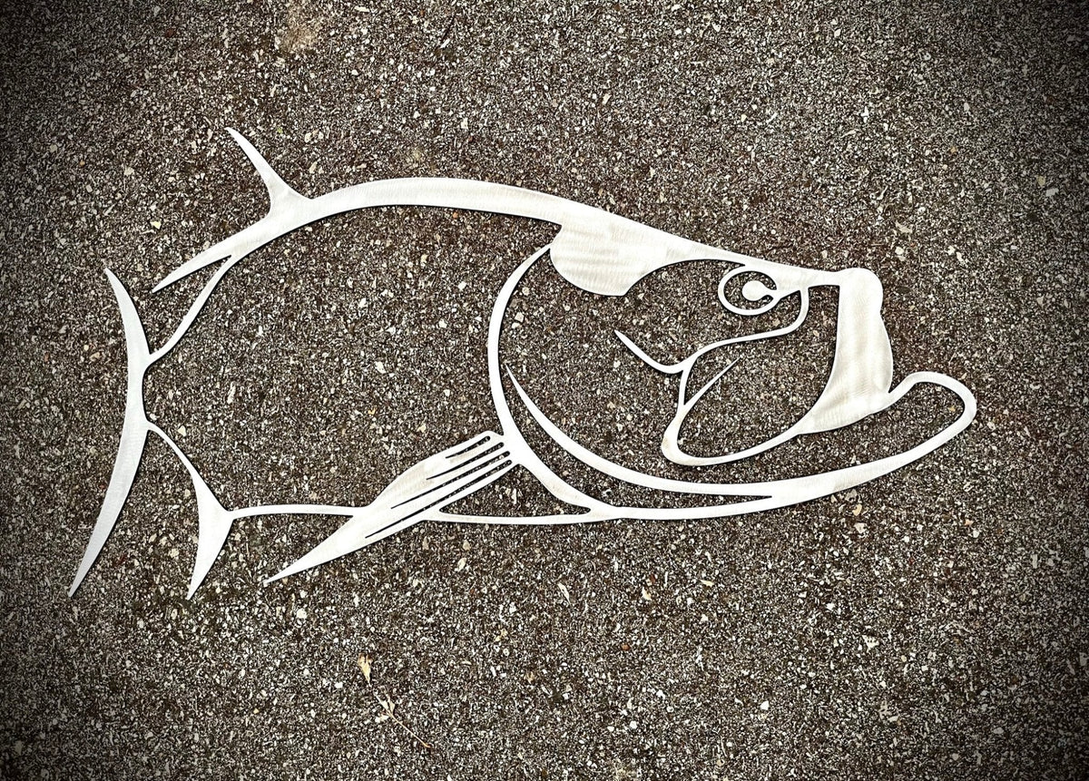 Steel Hollow Tarpon Wall Art