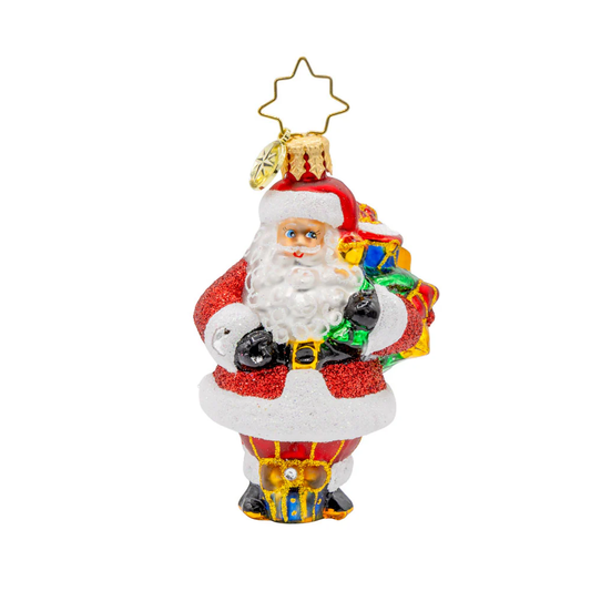 Christopher Radko Little Gem Glass Ornament - Starlit Holiday Delivery