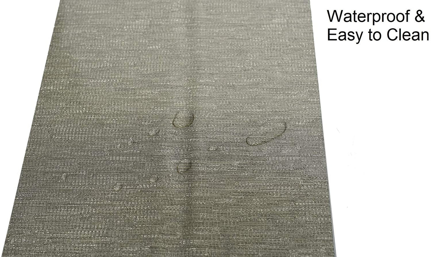 Woven PVC Placemats - Set of 4 or 8 | Heat Resistant Non Slip Table Mats
