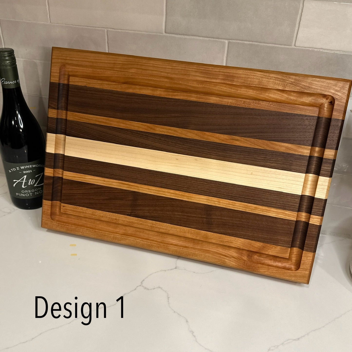 Thick Hardwood Cutting Board | 2" Thick | Walnut | Maple | Cherry