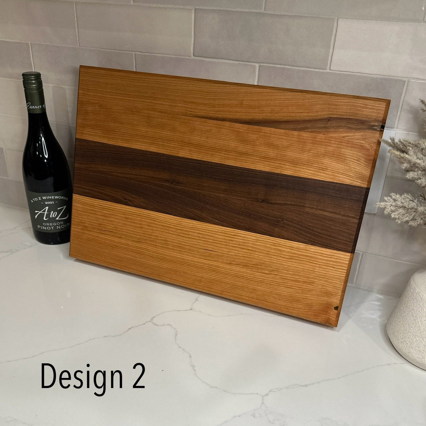 Thick Hardwood Cutting Board | 2" Thick | Walnut | Maple | Cherry