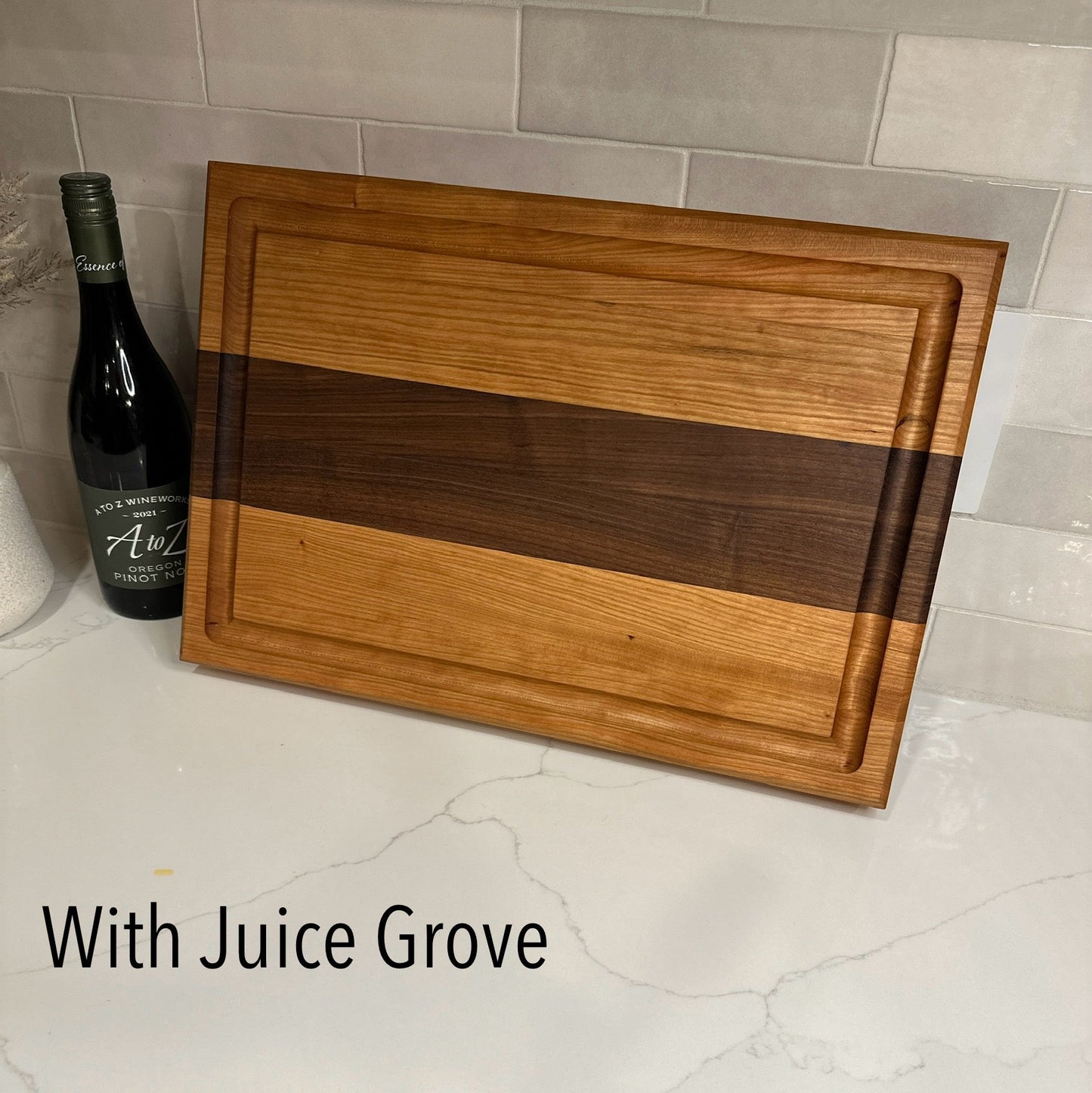 Thick Hardwood Cutting Board | 2" Thick | Walnut | Maple | Cherry
