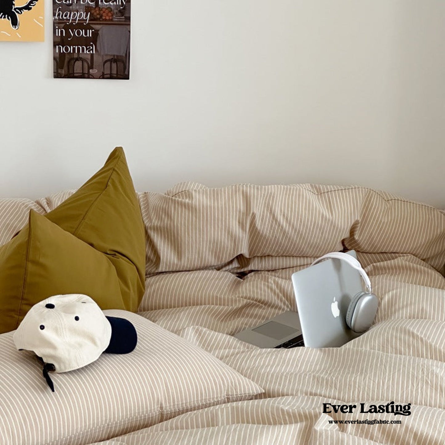 Thin Striped Pillowcases