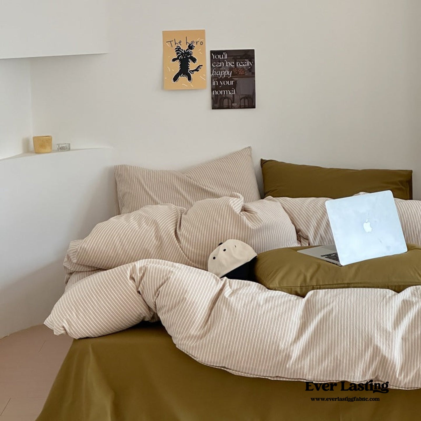 Thin Striped Pillowcases