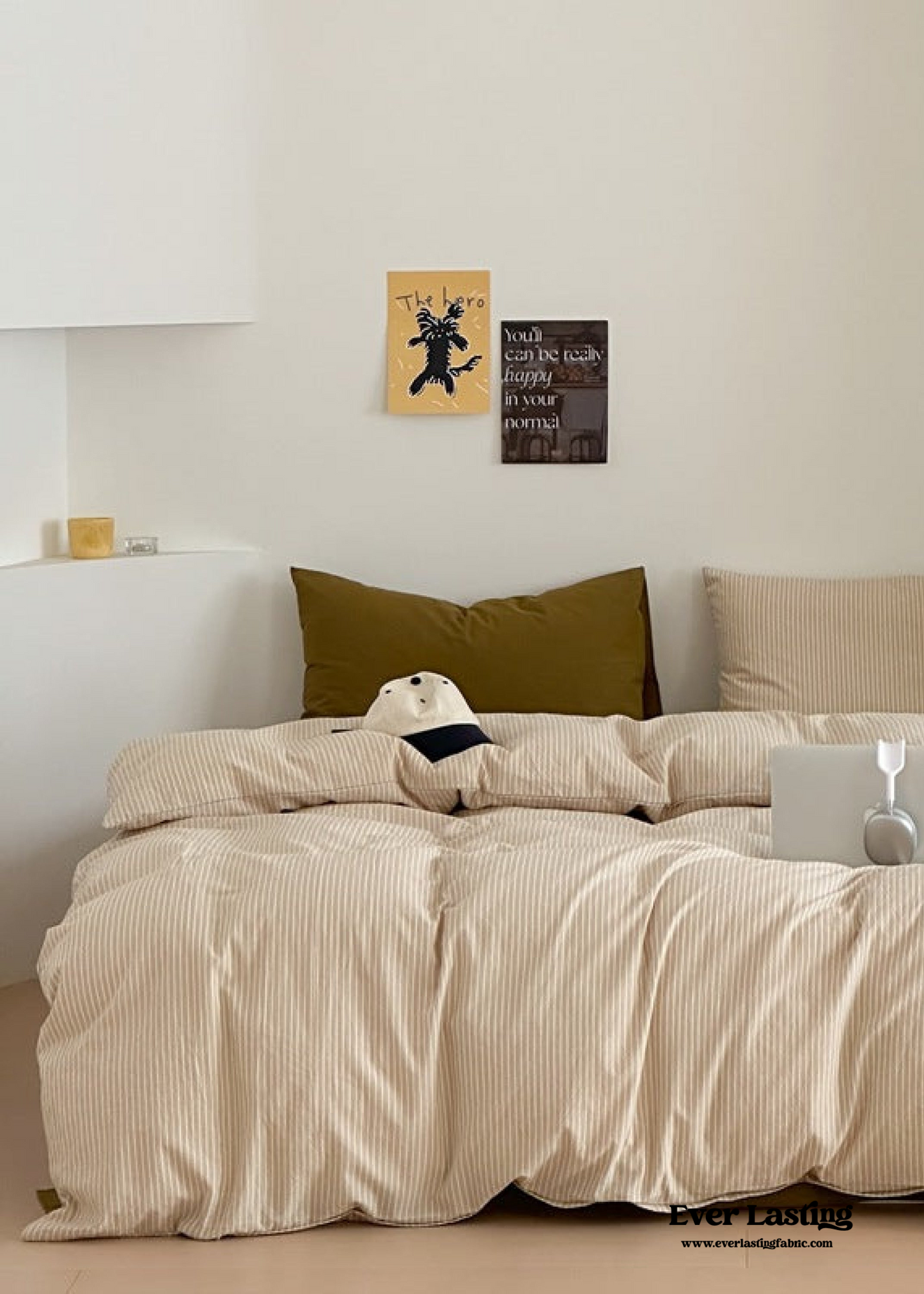 Thin Striped Pillowcases