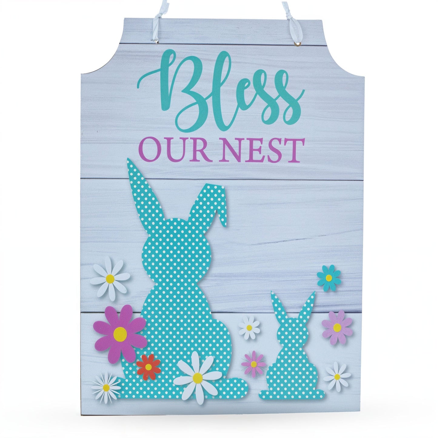Bless Our Nest Spring Decorative Wall Sign