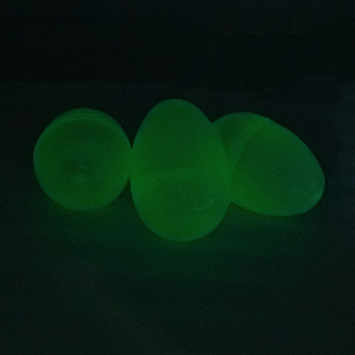 Set of 24 Glow in the Dark Noctilucent Fillable Easter Eggs 2.25 Inches