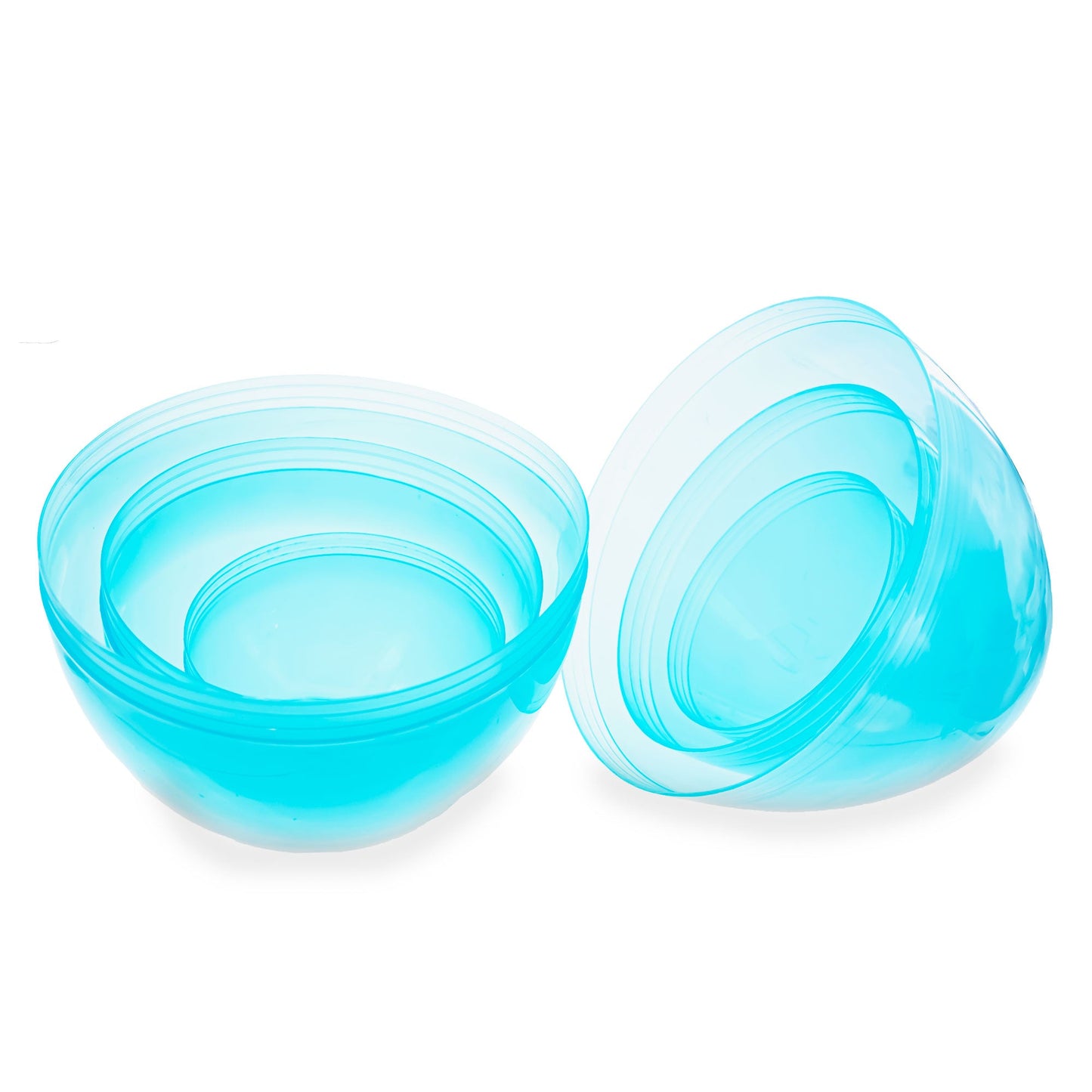 Set of 3 Jumbo Large Size Giant Fillable Plastic Easter Eggs, All 10 Inches