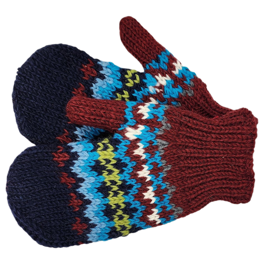 Yeti Fleece Lined Mitten - Horizon