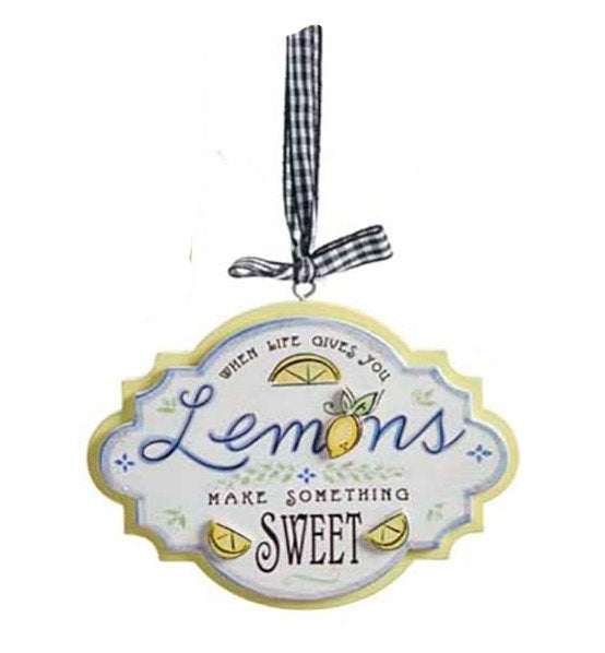 When Life Gives You Lemons Ornament - Make Something Sweet
