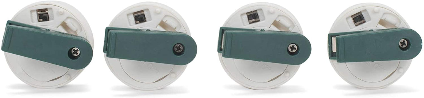 Clip on Battery Operated Tea Light - 4 Pack