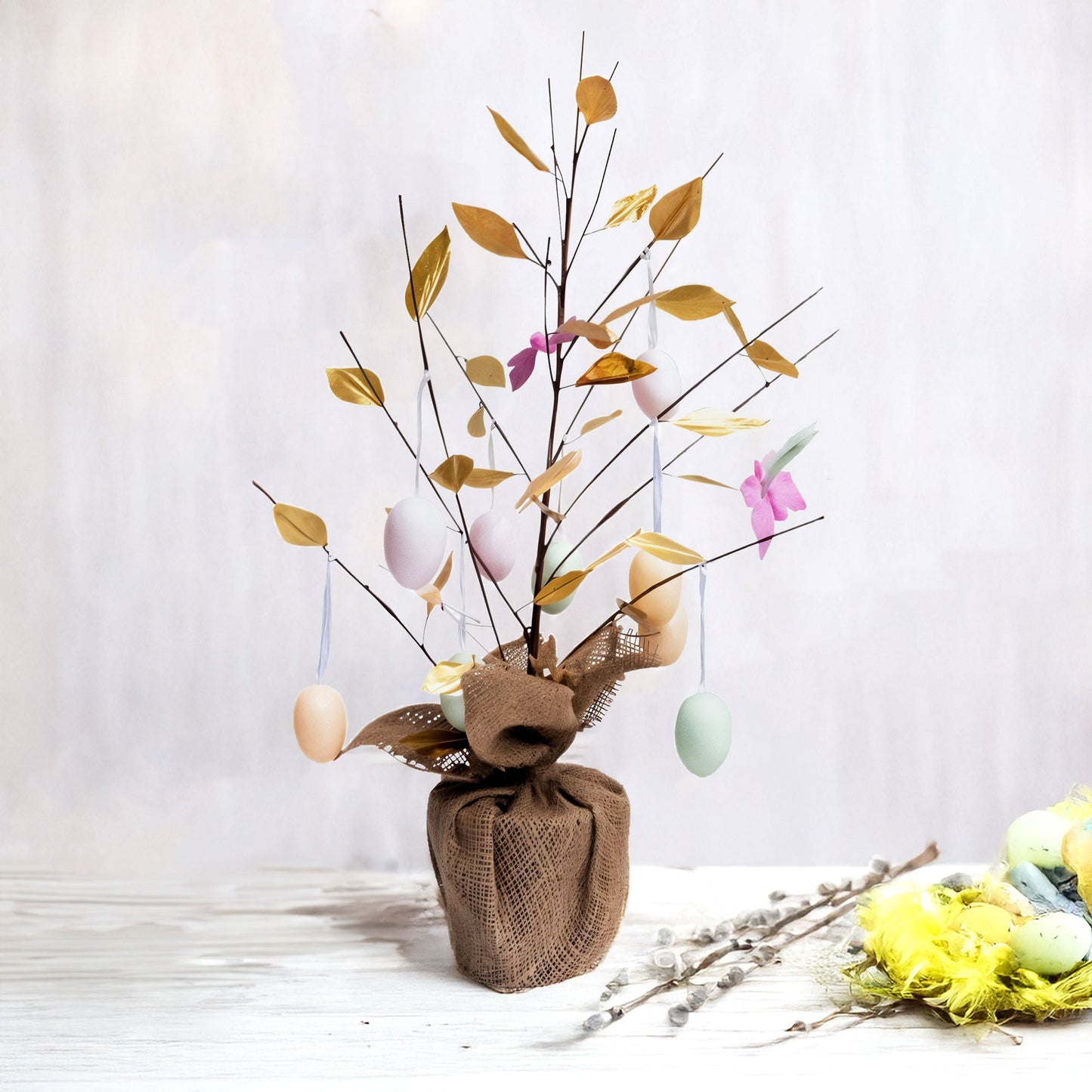 Easter Egg Tree Tabletop Decoration 24 Inches