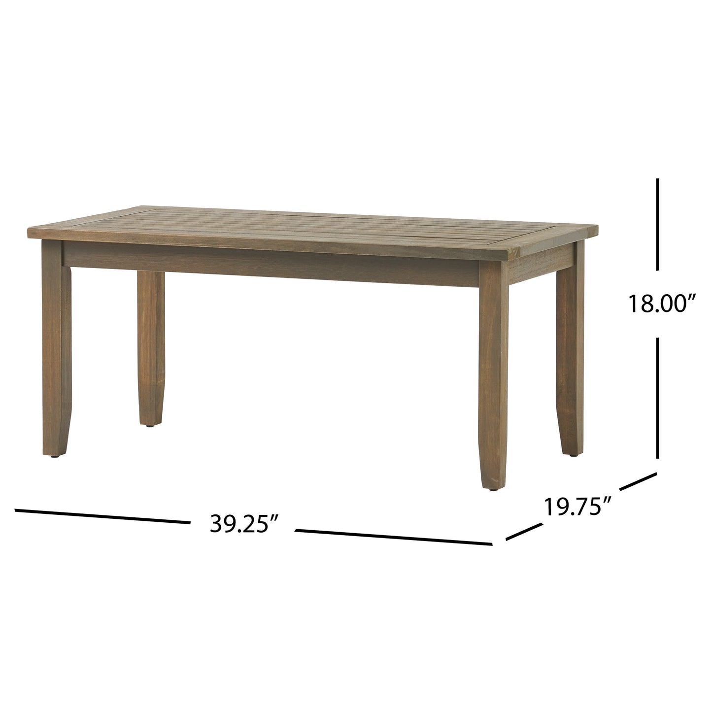 Peyton Love Seat + Coffee Table