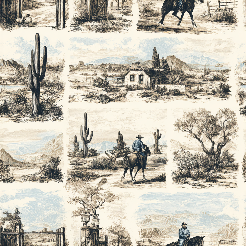 Sonoran Vignette Wallpaper