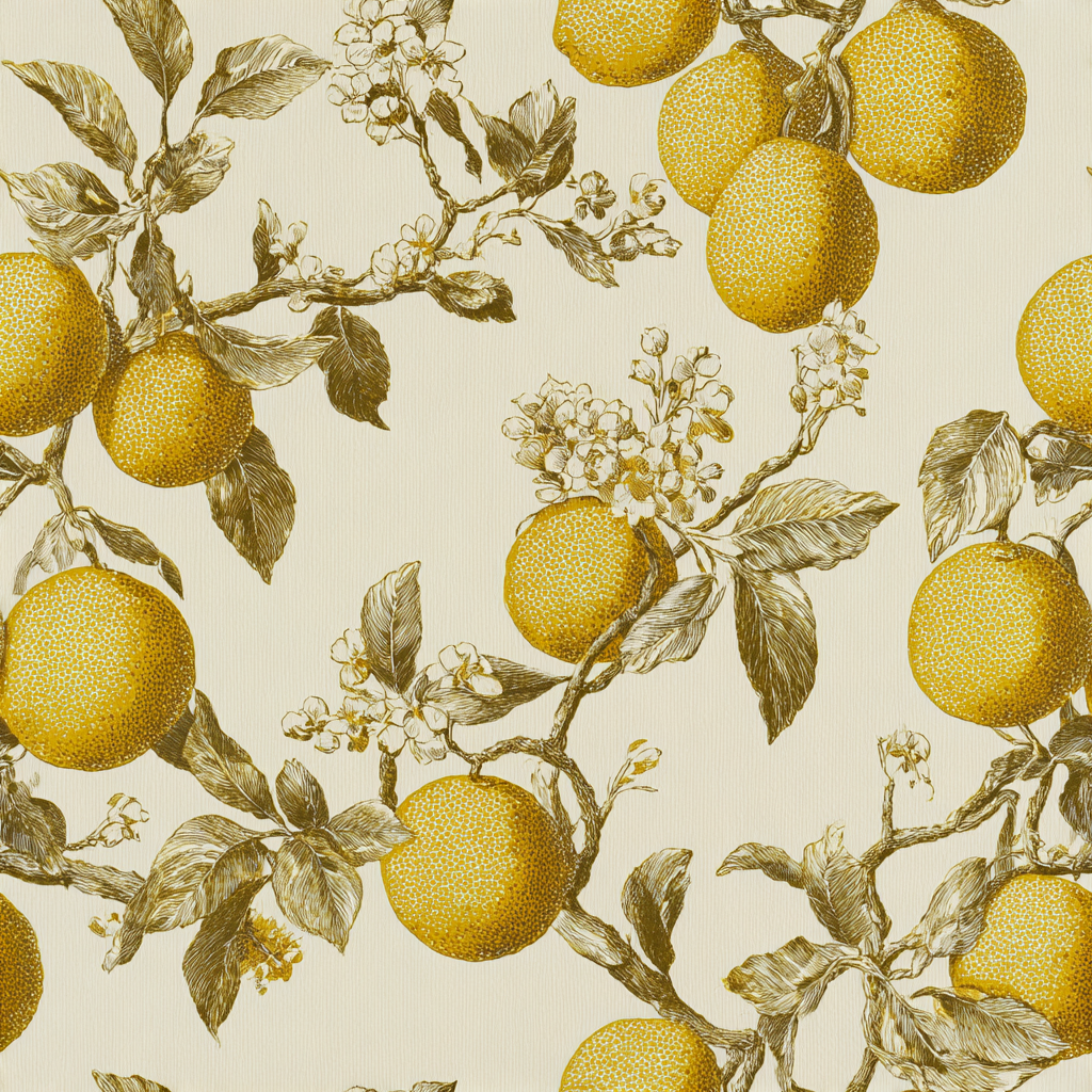 Citrus Script Wallpaper