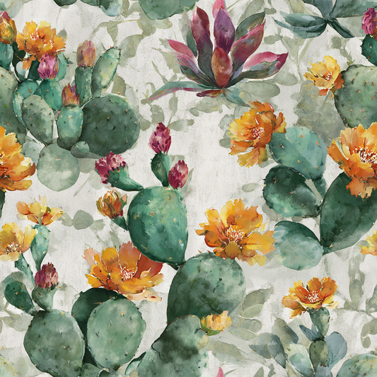 Prickly Pear Paintings Wallpaper