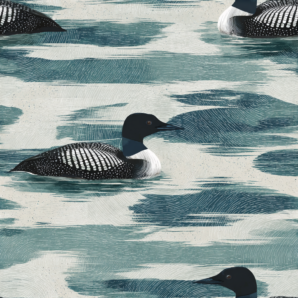 Loon Haven Wallpaper