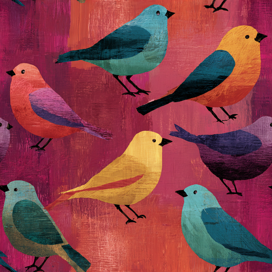 Solano Aviary Wallpaper