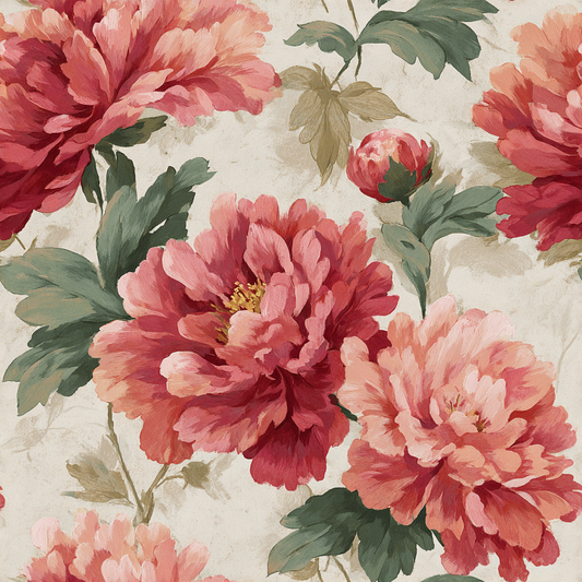 Peony Rhapsody Wallpaper