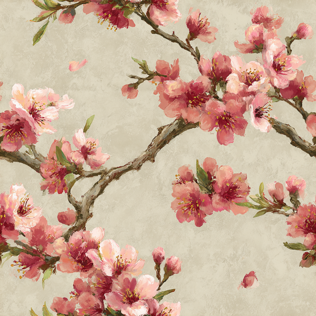 Petal Lanterns Wallpaper