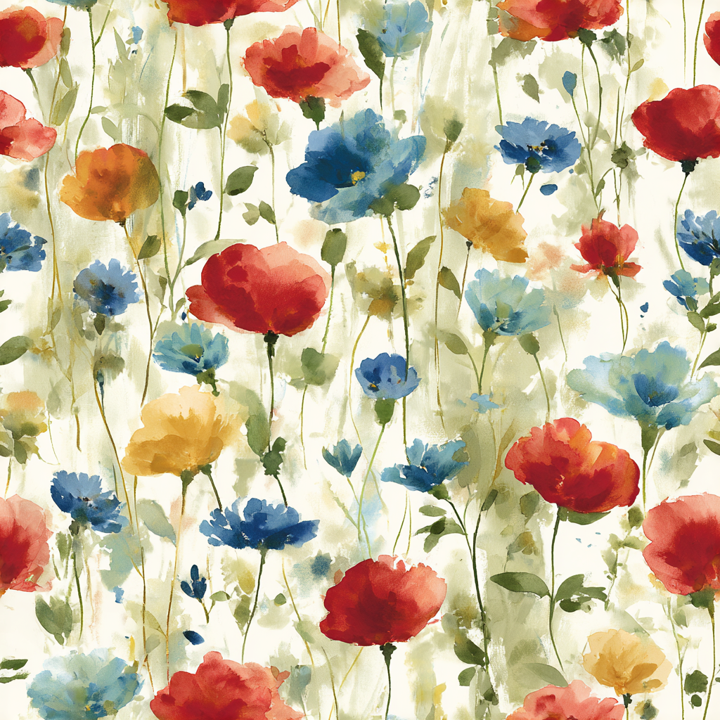 Meadow Waltz Wallpaper