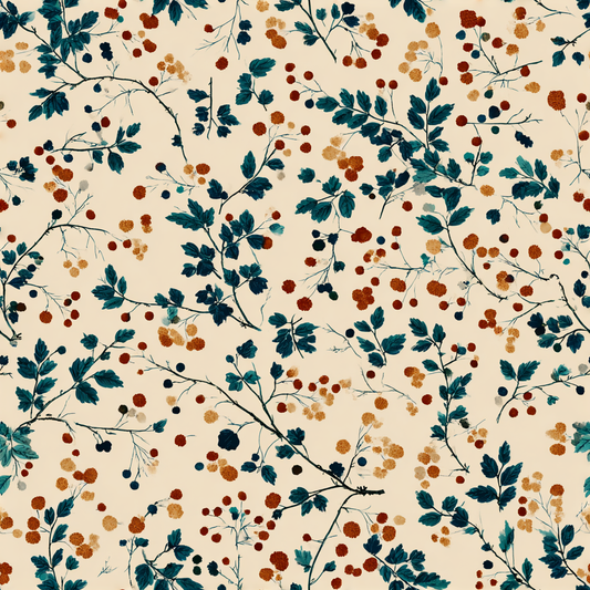 Wildberry Tangle Wallpaper