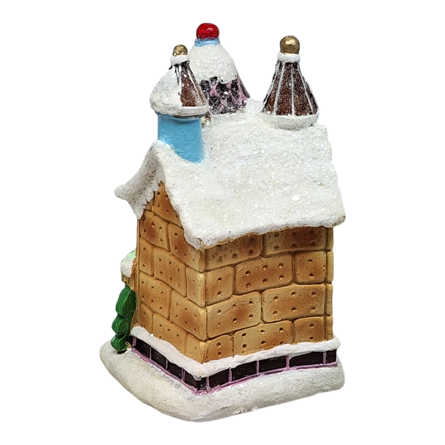 Lighted Resin Gingerbread House - Bakery