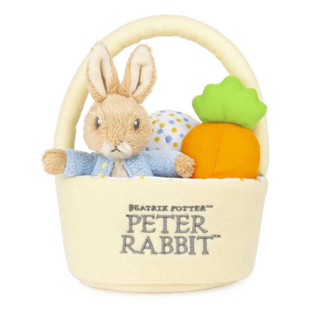 Peter Rabbit Four Piece Easter Basket Playset