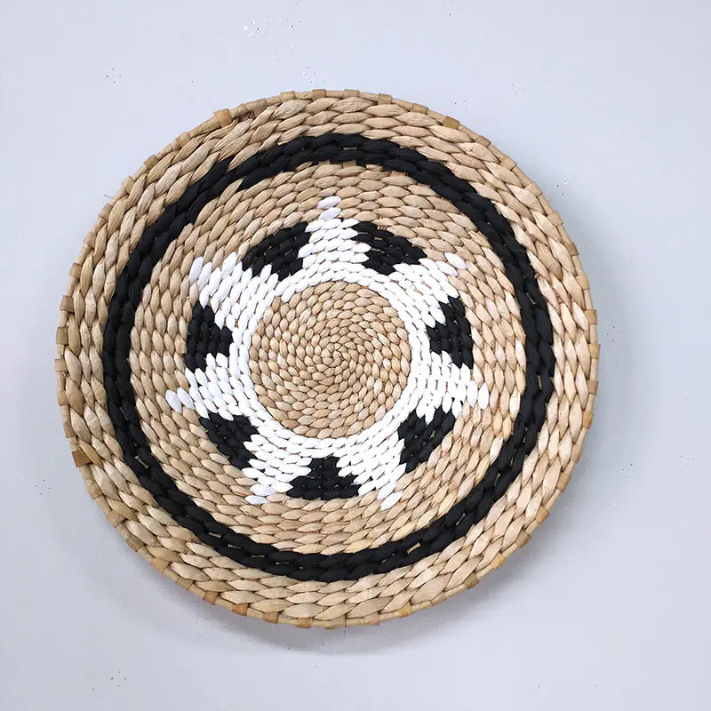 Natural Grass Woven Wall Decor
