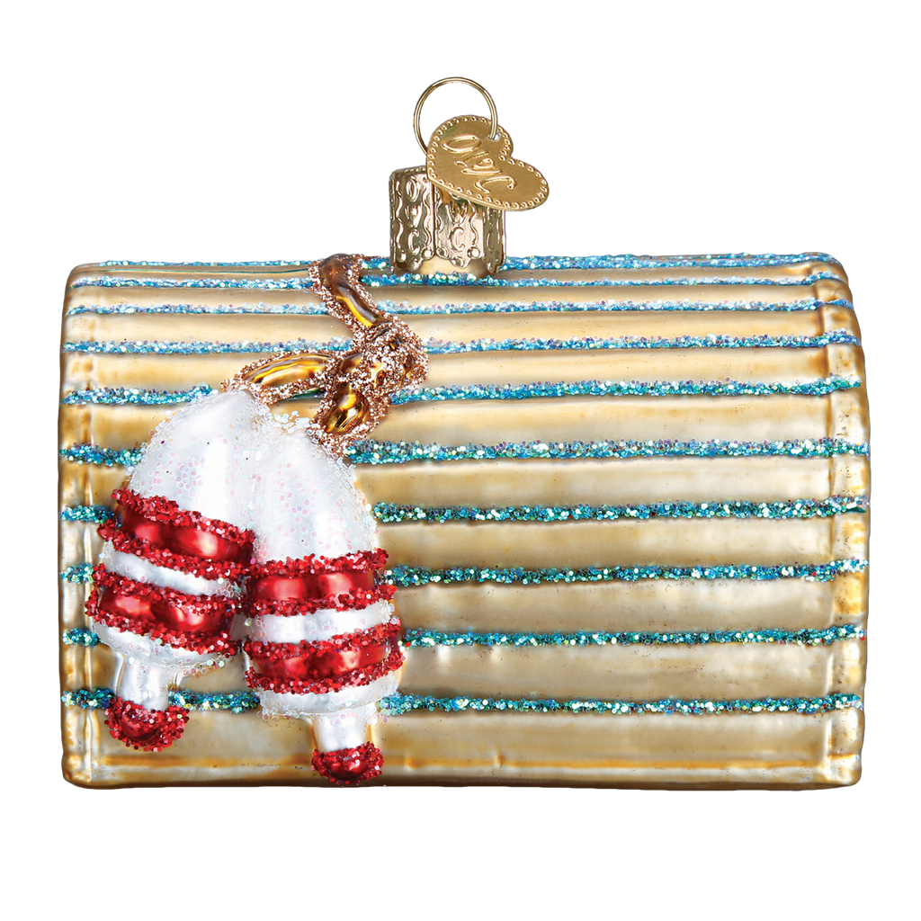 Old World Christmas Lobster Trap Ornament