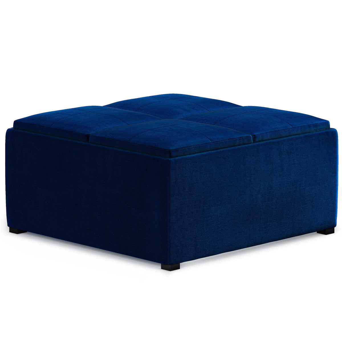 Avalon Square Coffee Table Storage Ottoman