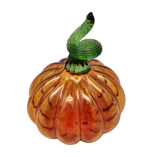 Blown Glass Pumpkin